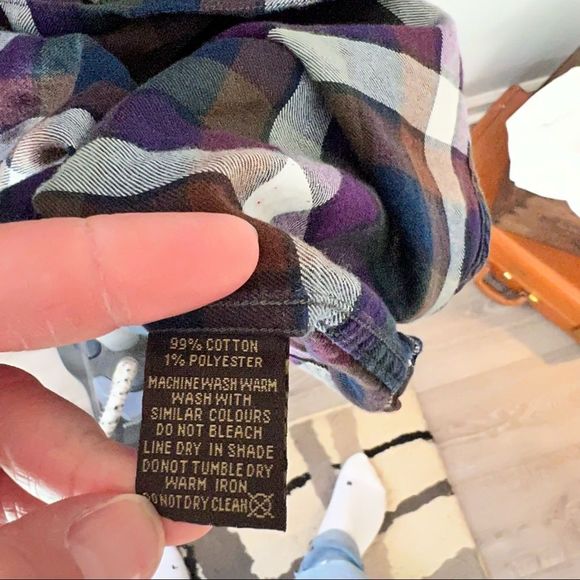 Rodd & Gunn Sports Fit Mens Long Sleeve Plaid Button Up Large Woven in Italy - Picture 5 of 6